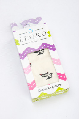 Колготи ясельні для дівчинки (демісезонні)